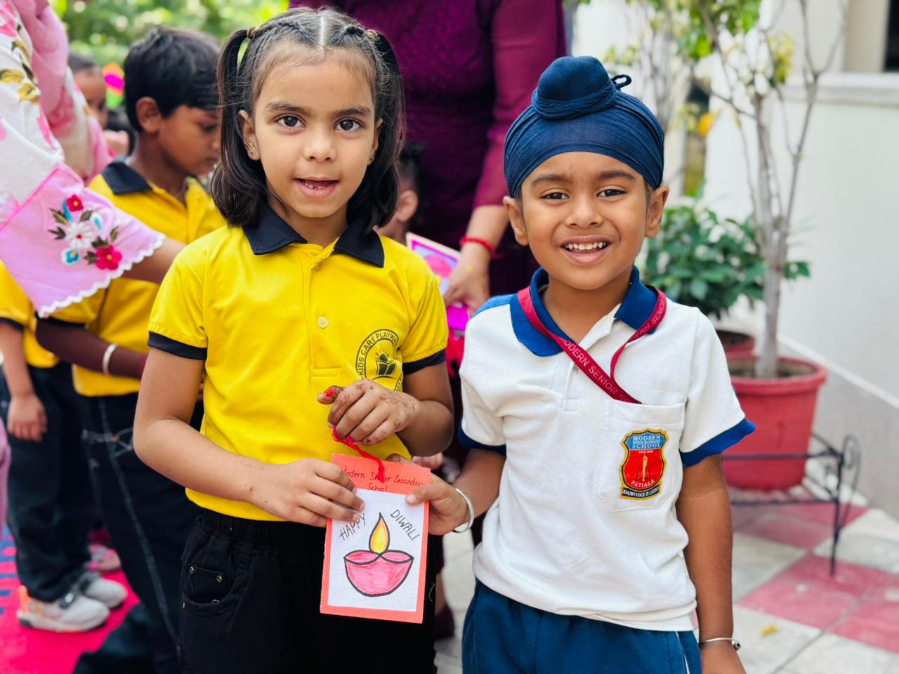 Modern Nursery School and Kids Care Playway School Have Joint Diwali Celebration! at Modern Senior Secondary School, Patiala - image 6